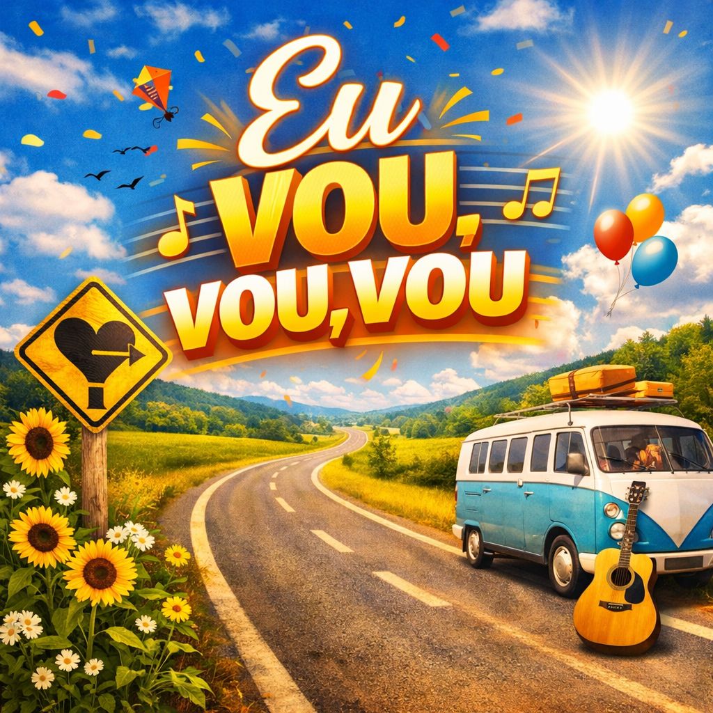 Capa do próximo lançamento Eu Vou